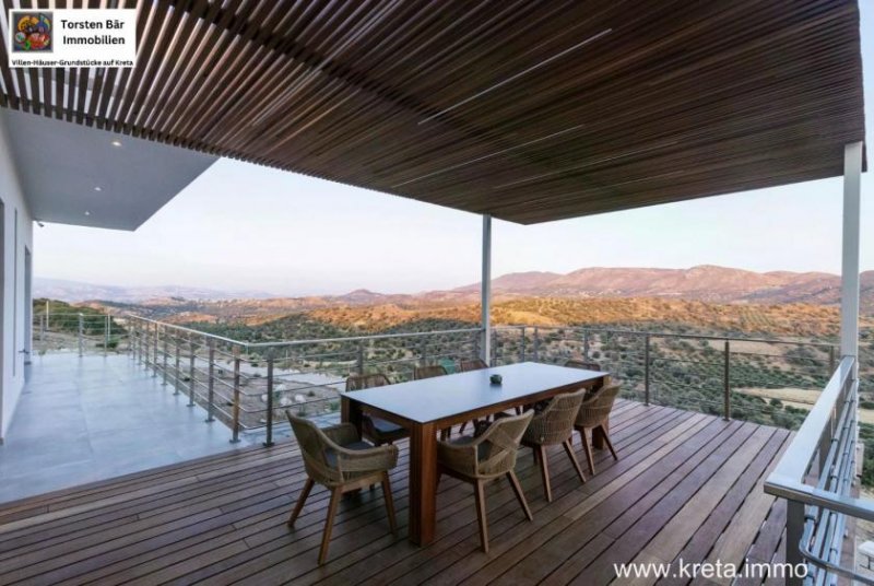 Pitsidia Villa mit Panoramablick bei Pitsidia/Kreta - Stil, Ruhe und authentisches Kreta auf 4.620 m² Haus kaufen